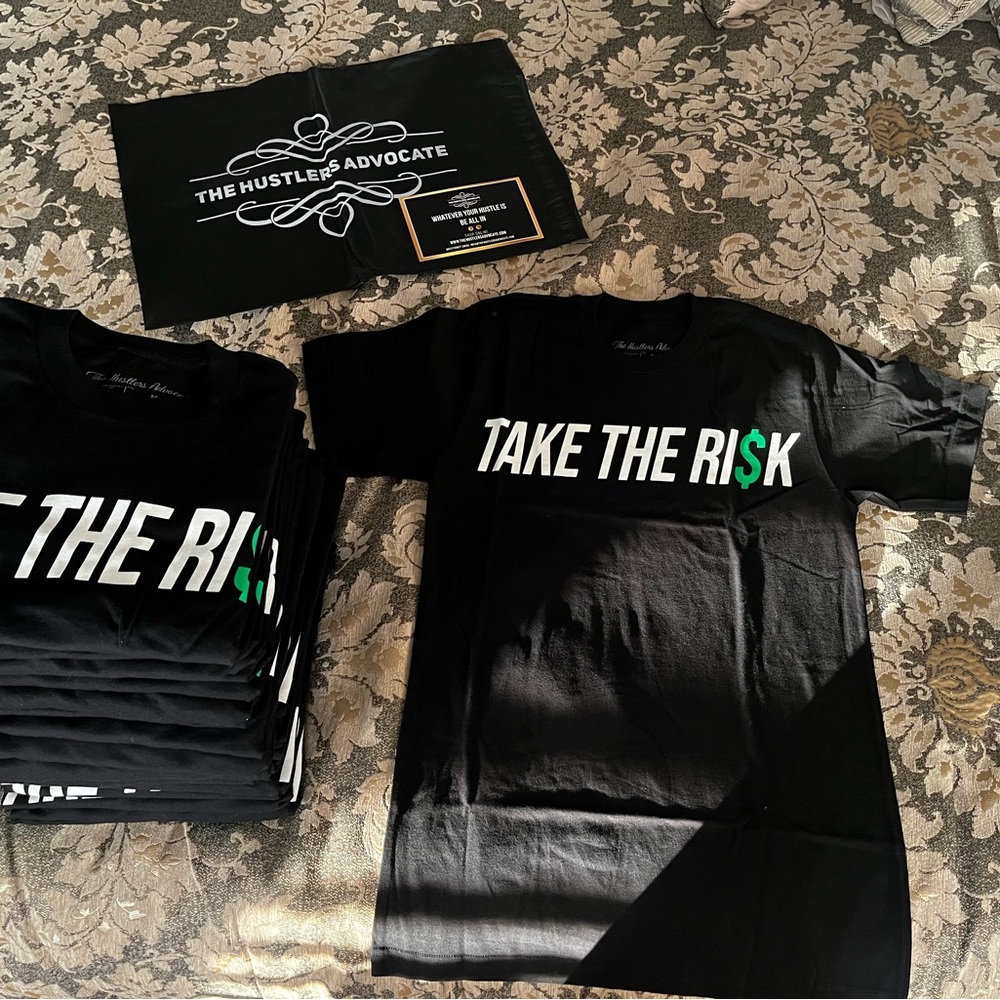 Take the risk Unisex tee